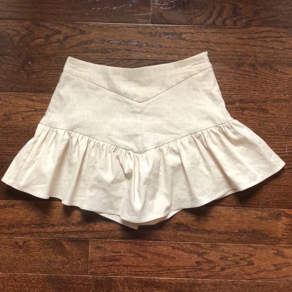 Zara ruffle skirt